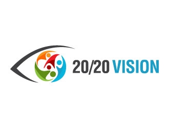20/20 VISION logo design by J0s3Ph