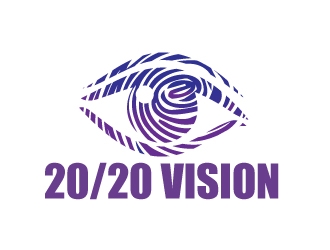 20/20 VISION logo design by AamirKhan