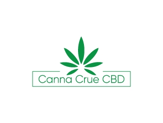 Canna Crue CBD logo design by Erasedink