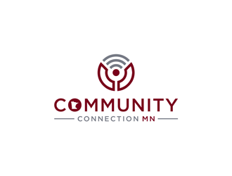 Community Connection MN logo design by alby
