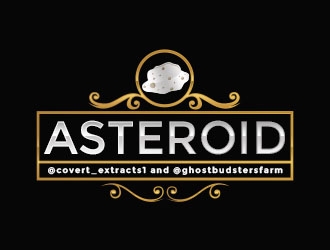 Asteroid logo design by Benok