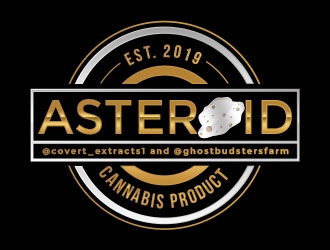 Asteroid logo design by Benok