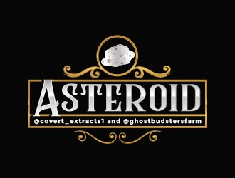 Asteroid logo design by Benok