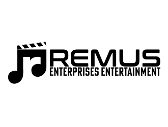 Remus Enterprises Entertainment logo design by b3no