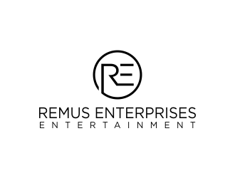 Remus Enterprises Entertainment logo design by oke2angconcept