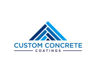 Custom Concrete Coatings  logo design by ammad