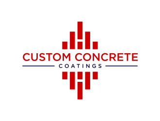 Custom Concrete Coatings  logo design by ammad