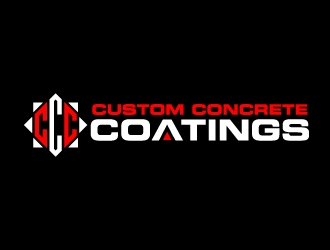 Custom Concrete Coatings  logo design by jaize