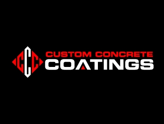 Custom Concrete Coatings  logo design by jaize