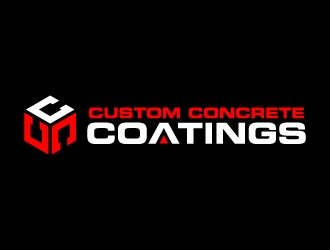 Custom Concrete Coatings  logo design by jaize