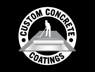 Custom Concrete Coatings  logo design by Cyds