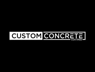 Custom Concrete Coatings  logo design by afra_art