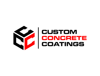 Custom Concrete Coatings  logo design by ammad