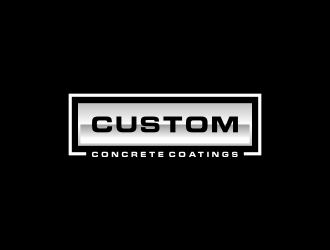 Custom Concrete Coatings  logo design by CreativeKiller