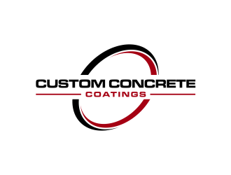 Custom Concrete Coatings  logo design by ammad