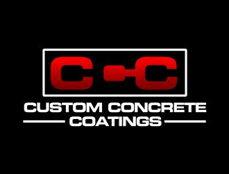 Custom Concrete Coatings  logo design by kunejo