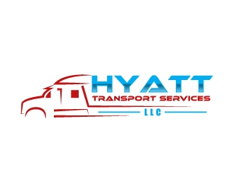 Hyatt Transport Services, LLC logo design by Mirza