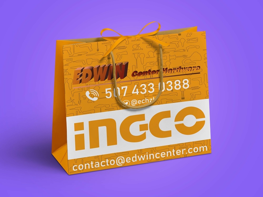 EDWIN CENTER HARDWARE logo design by bulatITA