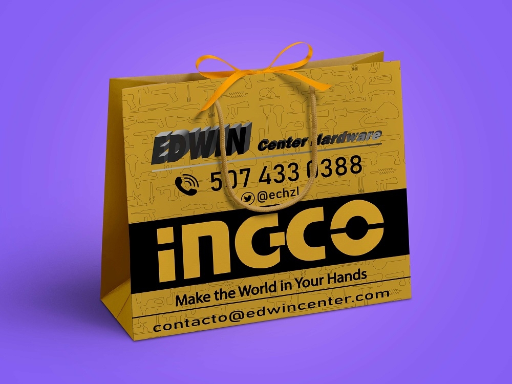 EDWIN CENTER HARDWARE logo design by bulatITA