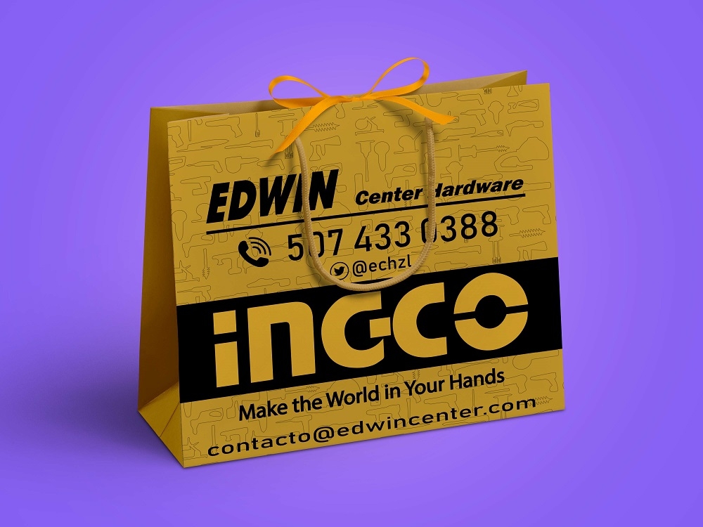 EDWIN CENTER HARDWARE logo design by bulatITA