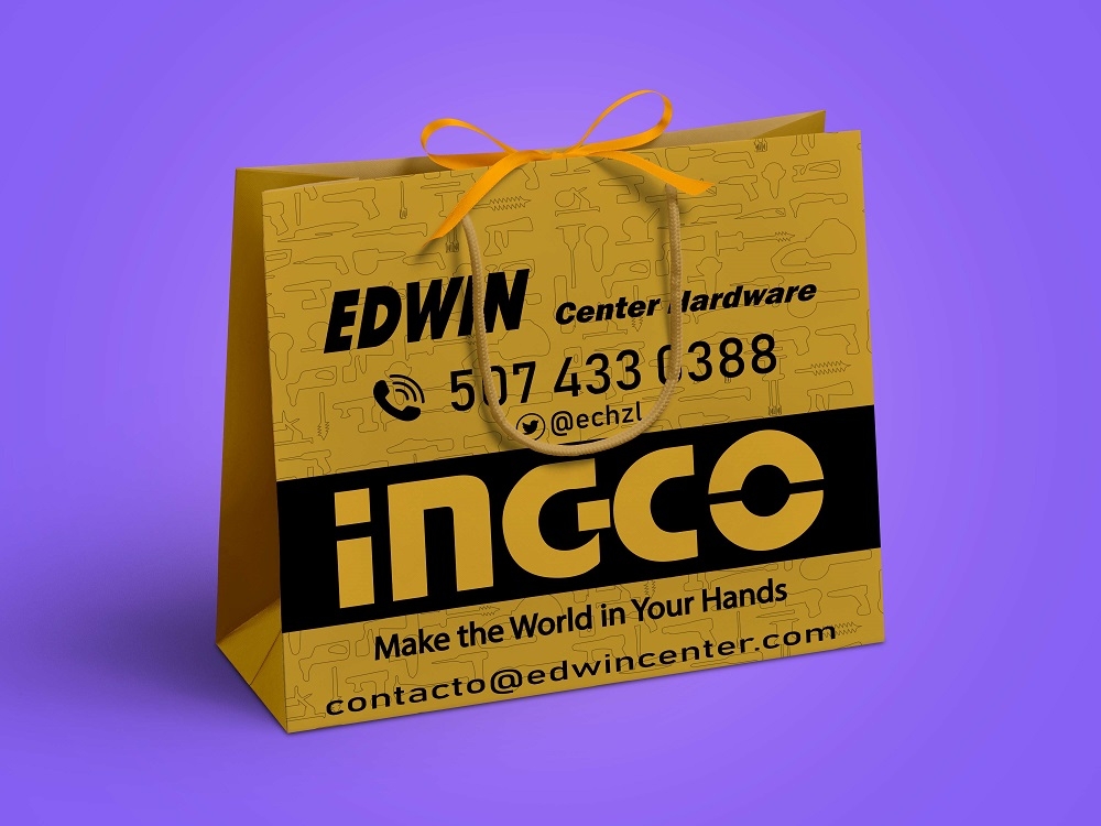 EDWIN CENTER HARDWARE logo design by bulatITA