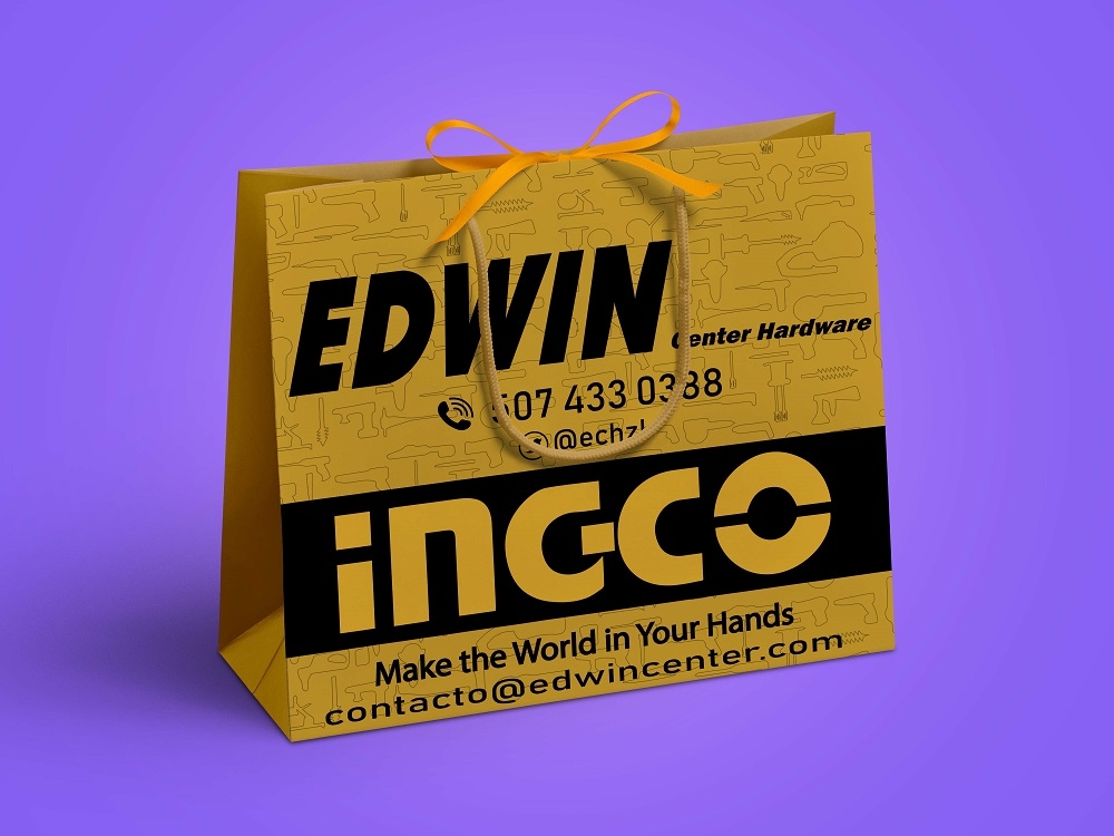 EDWIN CENTER HARDWARE logo design by bulatITA