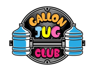 Gallon Jug Club logo design by DreamLogoDesign