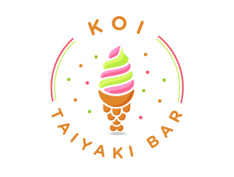 KOI TAIYAKI BAR logo design by SOLARFLARE