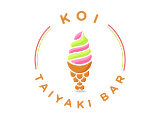 KOI TAIYAKI BAR logo design by SOLARFLARE