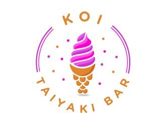 KOI TAIYAKI BAR logo design by SOLARFLARE