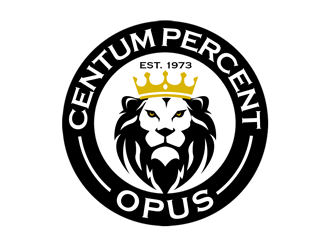 100% Work or One Hundred Percent Work logo design by kunejo