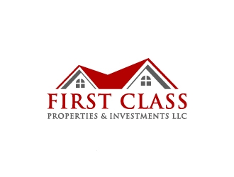 First Class Properties & Investments LLC logo design by Creativeminds