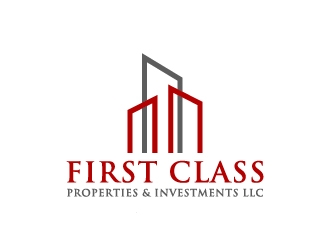 First Class Properties & Investments LLC logo design by Creativeminds