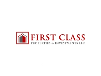 First Class Properties & Investments LLC logo design by Creativeminds