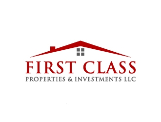 First Class Properties & Investments LLC logo design by Creativeminds