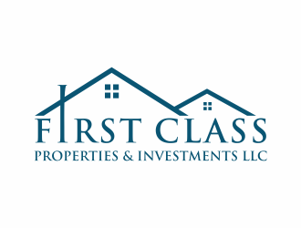First Class Properties & Investments LLC logo design by menanagan