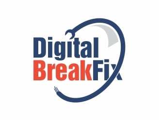Digital Break Fix logo design by sarungan