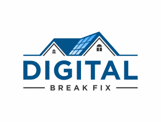 Digital Break Fix logo design by bombers