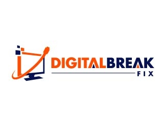 Digital Break Fix logo design by usef44