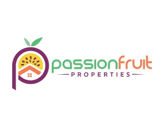 PassionFruit Properties logo design by REDCROW