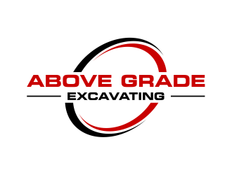 Above Grade Excavating  logo design by cintoko