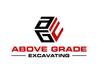 Above Grade Excavating  logo design by cintoko