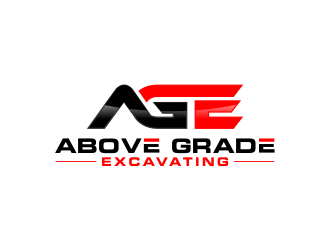 Above Grade Excavating  logo design by akhi