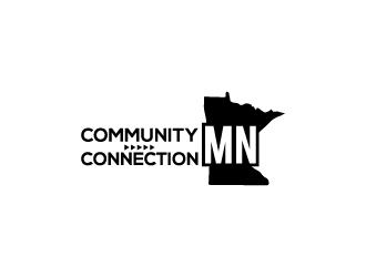 Community Connection MN logo design by wongndeso