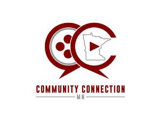 Community Connection MN logo design by nona