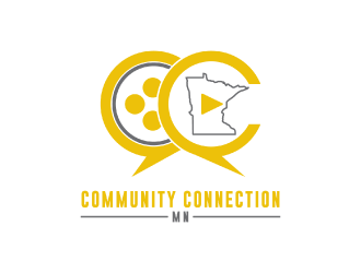 Community Connection MN logo design by nona