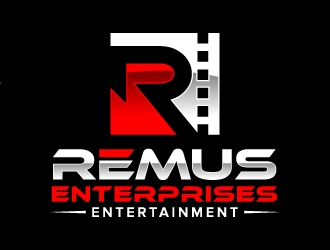 Remus Enterprises Entertainment logo design by jaize
