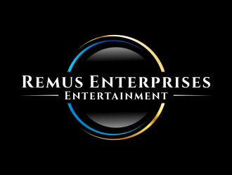 Remus Enterprises Entertainment logo design by akhi