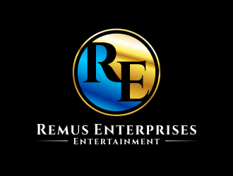 Remus Enterprises Entertainment logo design by akhi
