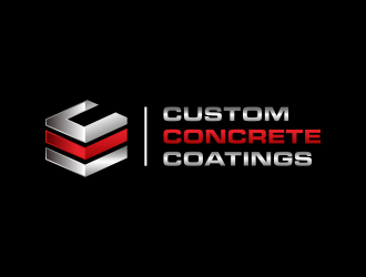 Custom Concrete Coatings  logo design by hidro
